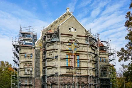 أعمال الترميم وتدعيم المنشآت